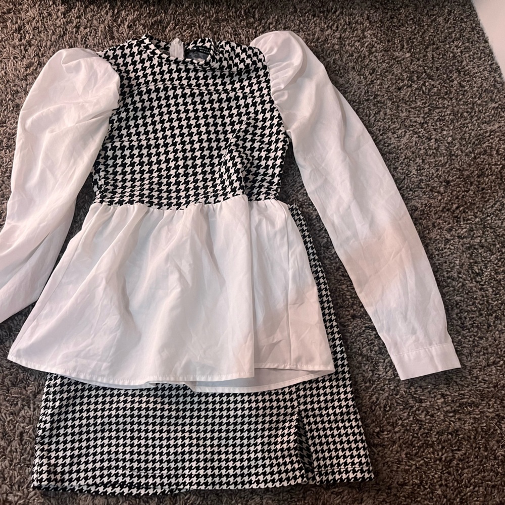 Top & Mini Skirt set